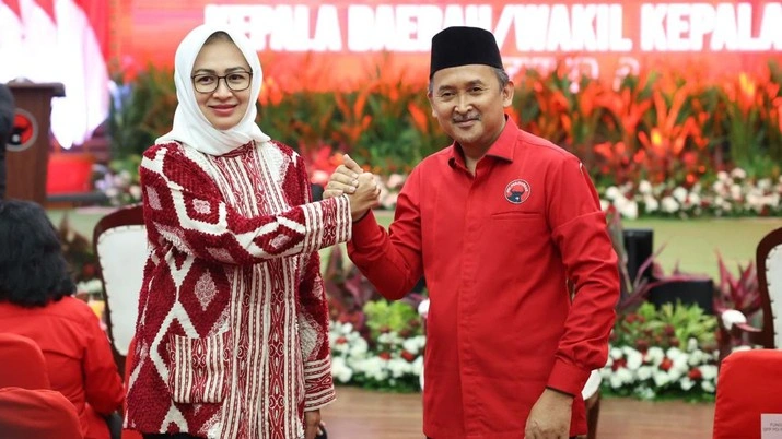 PDIP Dukung Airin Rachmi Diany di Pilgub Banten 2024 | Warna Muda Media